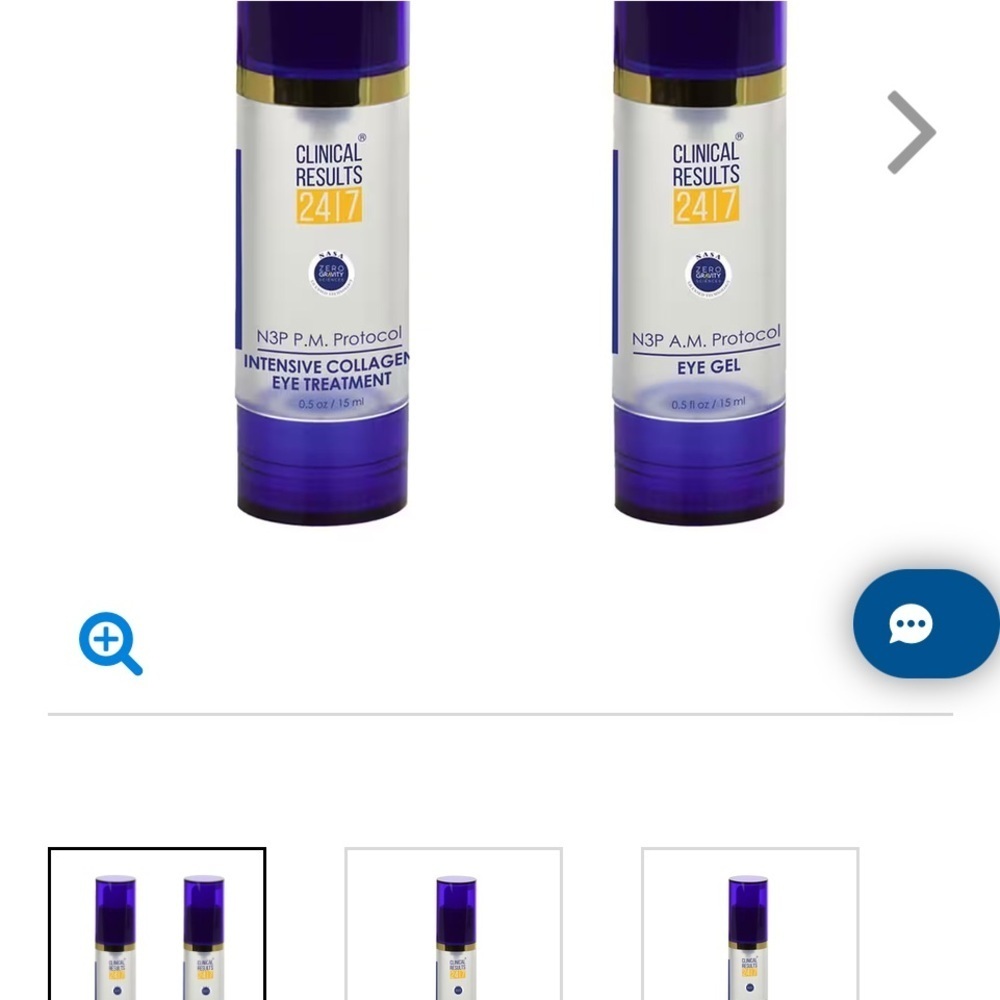 Clinical Results 24/7 Eye Treatment Set